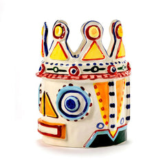 Vaso 02 Mix Sicily | Vaso in Ceramica Colorata Designer Ottolenghi - Ivo Bisignano by Serax - B8922012