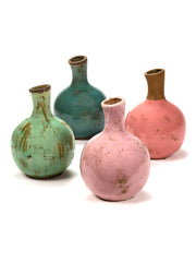 Vaso Ball Rosa Scuro H24 | Vasi in ceramica colorata fatti a mano design Serax - B3521007-RS