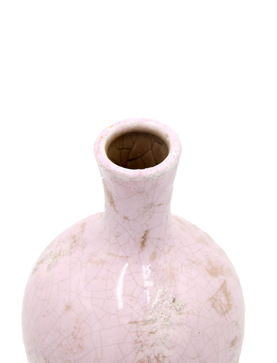 Vaso Ball Rosa H24 | Vasi in ceramica colorata fatti a mano design Serax - B3521007-R