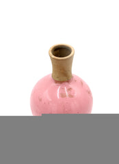 Vaso Ball Rosa Scuro H24 | Vasi in ceramica colorata fatti a mano design Serax - B3521007-RS