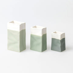 Set 3 Vasi Mini Bag Verdi - 0017450