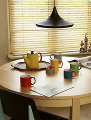 Tazza Mug: tazze colazione grandi Jansen CO, tazze da latte colorate - CONFIG0086