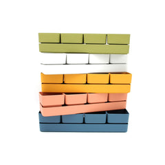 Set cassetta sierra 38 | Vasi di design in plastica colorata TERAPLAST - CONFIG0321