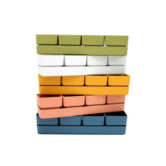 Set cassetta sierra 48 | Vasi di design in plastica colorata TERAPLAST - CONFIG0322