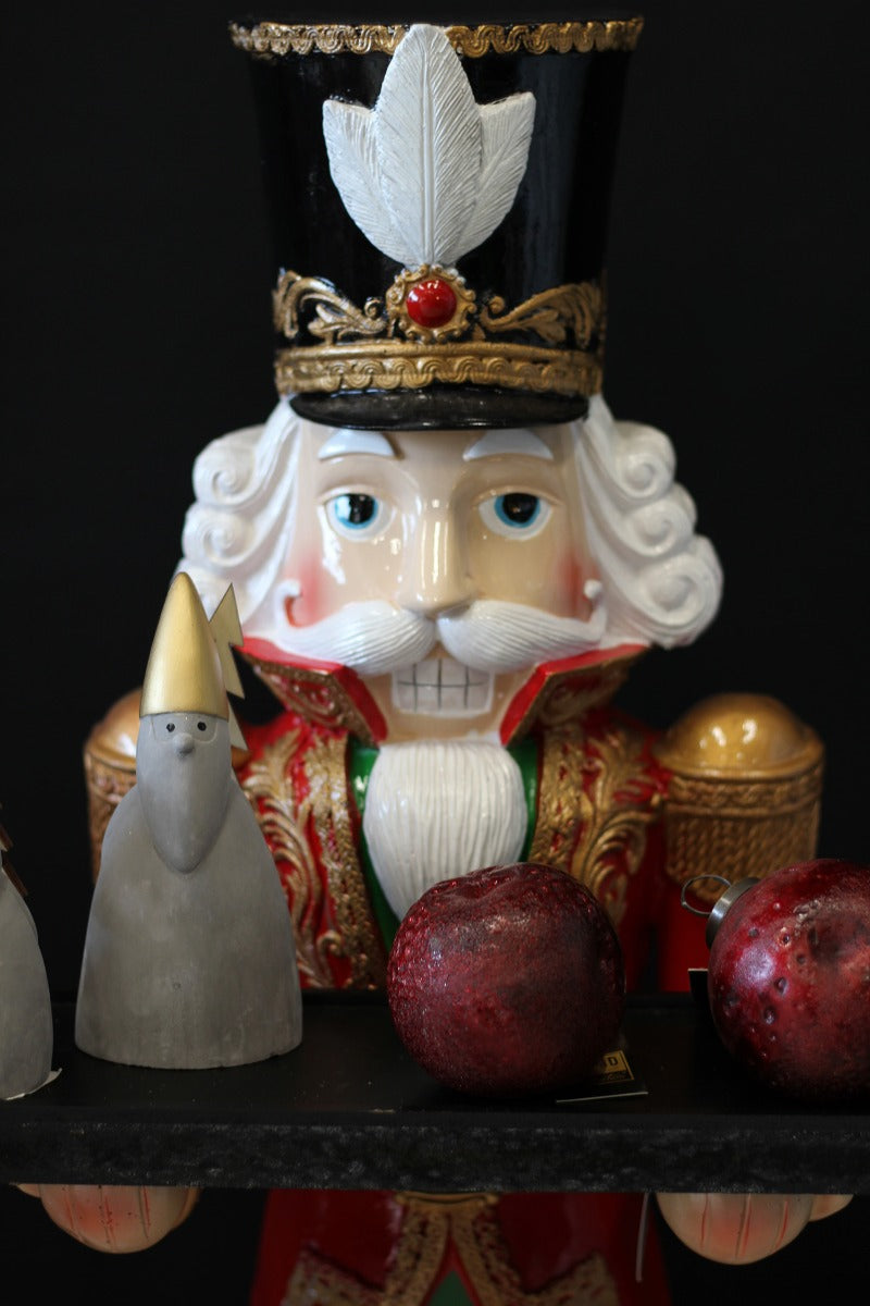 Soldatino di Natale con vassoio alt.90CM - 683811