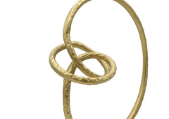 Statua anello con nodo su base in marmo - 97058