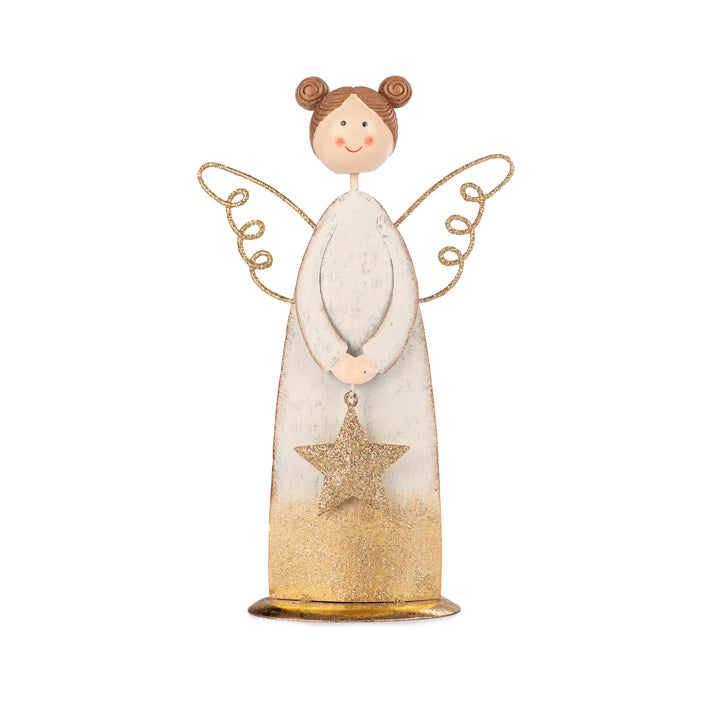 Statuetta Angelo Stella Oro H24 - 1237643