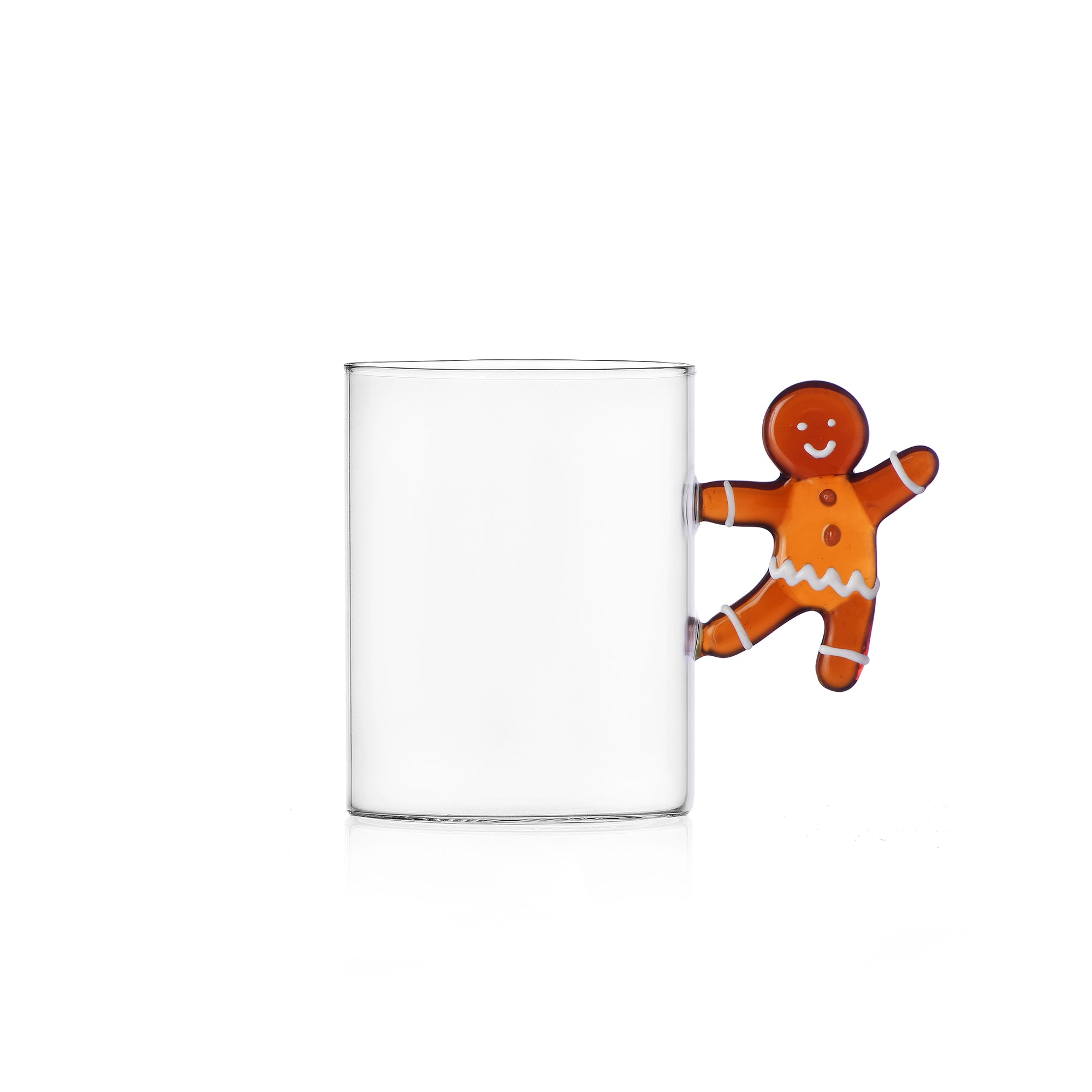 Mug Mr. Pan di Zenzero Sweet & Candy in vetro borosilicato Ichendorf Milano