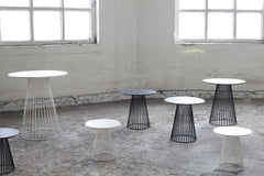 Tavolo Bistrot in ferro Nero | Tavoli design Antonino Sciortino - CONFIG0084