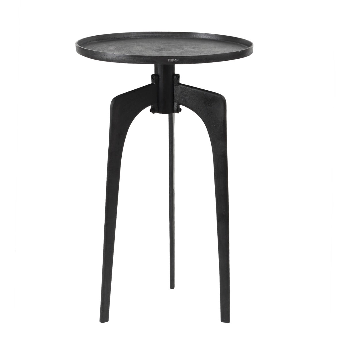 Tavolino rotondo zinc industrial - 674363