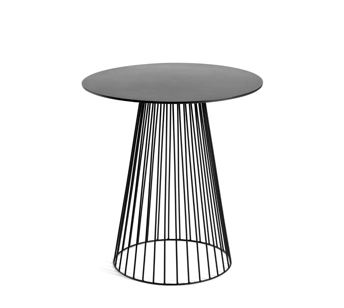 Tavolo bistrot in ferro nero H70 Serax Antonino Sciortino design - B7212516