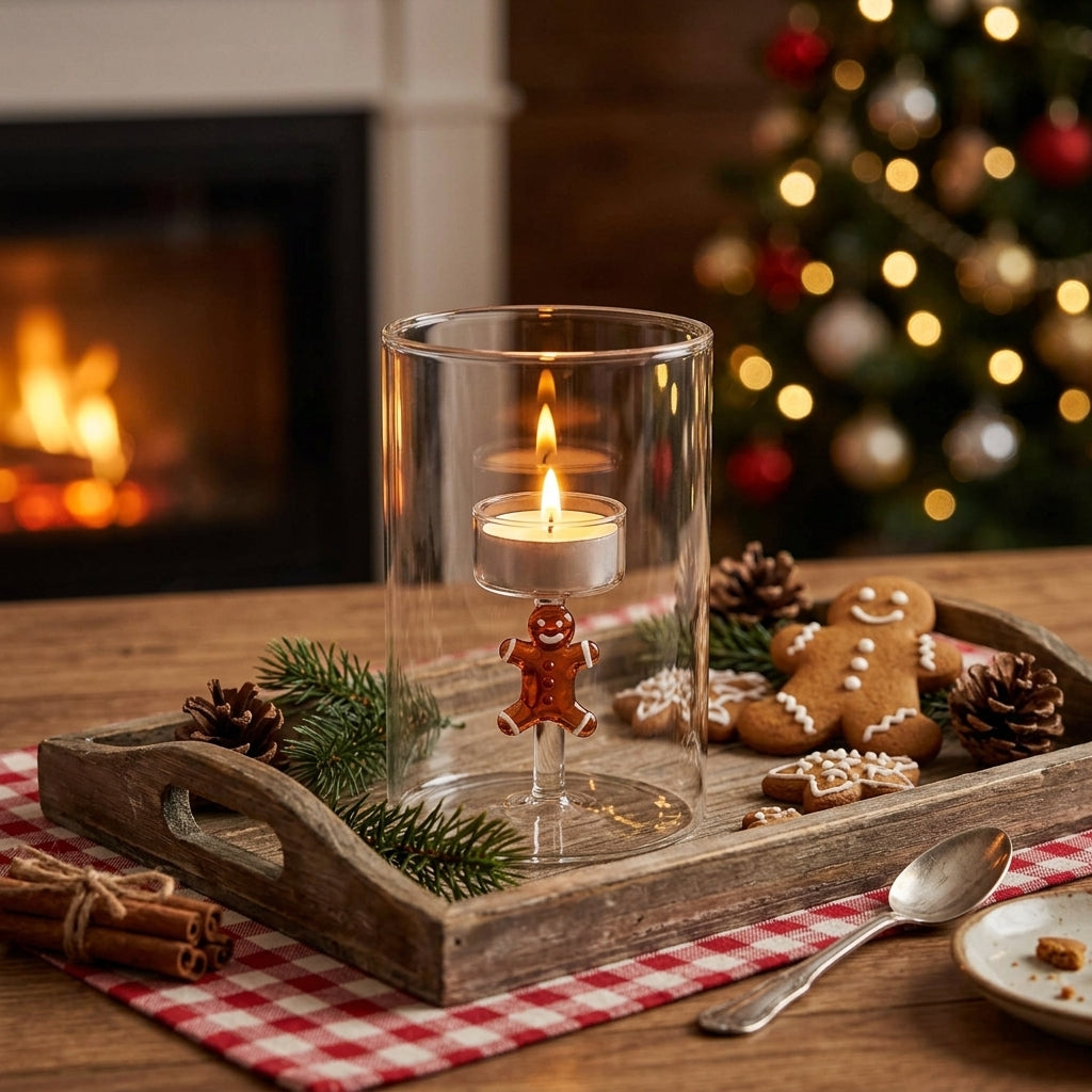 Tealight Mr. Pan di Zenzero Christmas Tales Ichendorf Milano ambientata