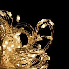 Tenda Luminosa con 500 Micro LED Bianco Caldo – Decoro Natalizio Luminoso