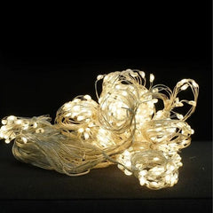 Tenda Luminosa con 500 Micro LED Bianco Caldo – Decoro Natalizio Luminoso