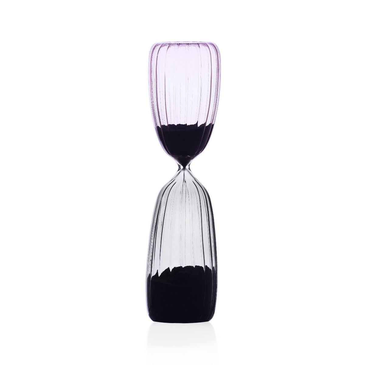 TIMES Clessidra 15 Minuti Grigio/Rosa | Clessidra in Vetro Borisilicato Ichendorf Milano - 09367182