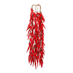 Grappolo 200 Peperoncini Rossi Artificiali H60 cm - 2500074A400