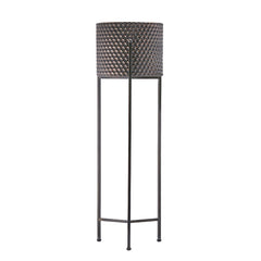 Tripode - Portavaso in Metallo su Piedistallo in Ferro H102 - 601073-L
