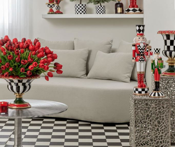 Bouquet tulipani rossi Real Touch H40 | Fiori artificiali di qualit&agrave; - 214959,40