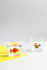 Bicchiere Tumbler Pesce Rosso Collezione Animal Farm - Ichendorf Milano