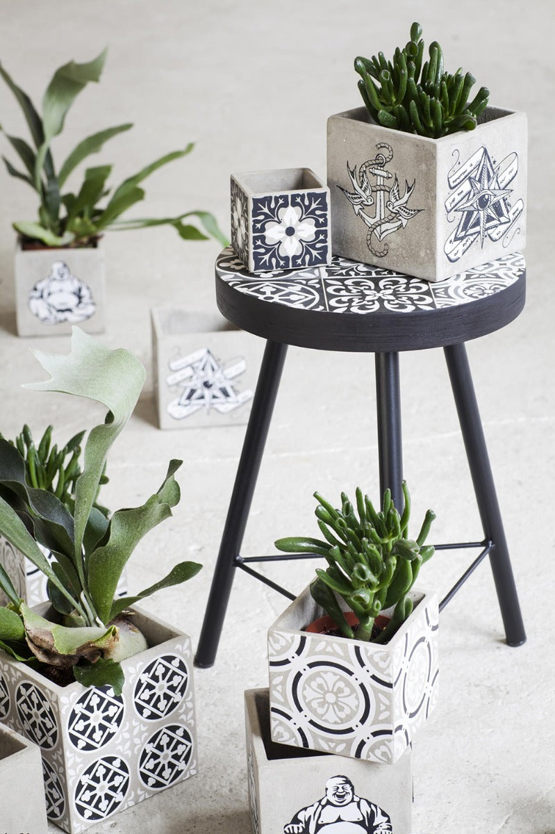 Cachepot Marie Tile: vasi in cemento da esterno o da interno Serax - CONFIG0011