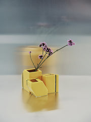 Vaso Mini Ass/3 Silos Giallo – Plan C x Serax in Ceramica