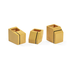Vaso Mini Ass/3 Silos Giallo – Plan C x Serax in Ceramica