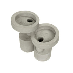 Vaso industriale in cemento FCK : Vasi di design in cemento - CONFIG0264