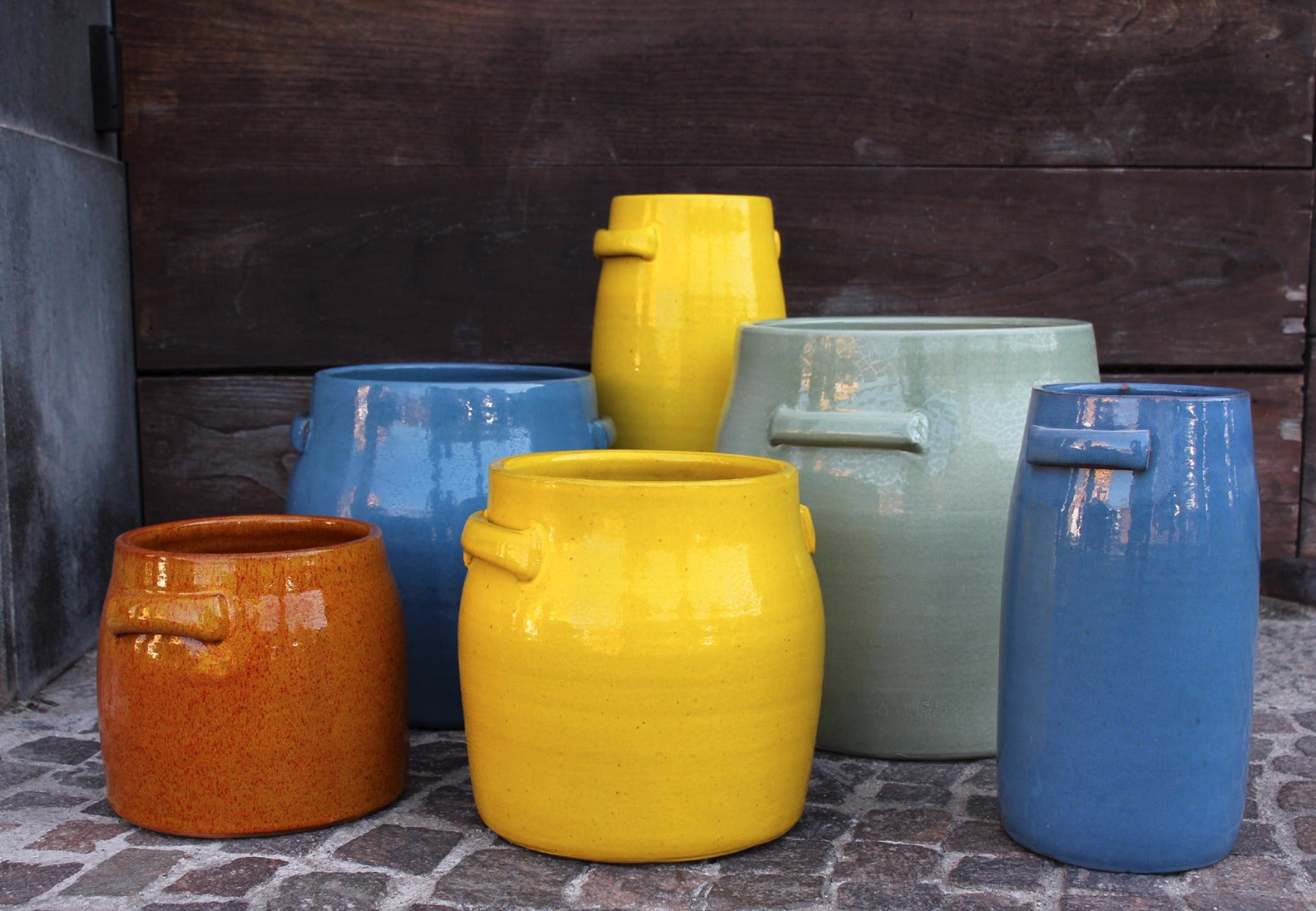 Tabor: vaso alto di terracotta da esterno o da interno Serax - CONFIG0082