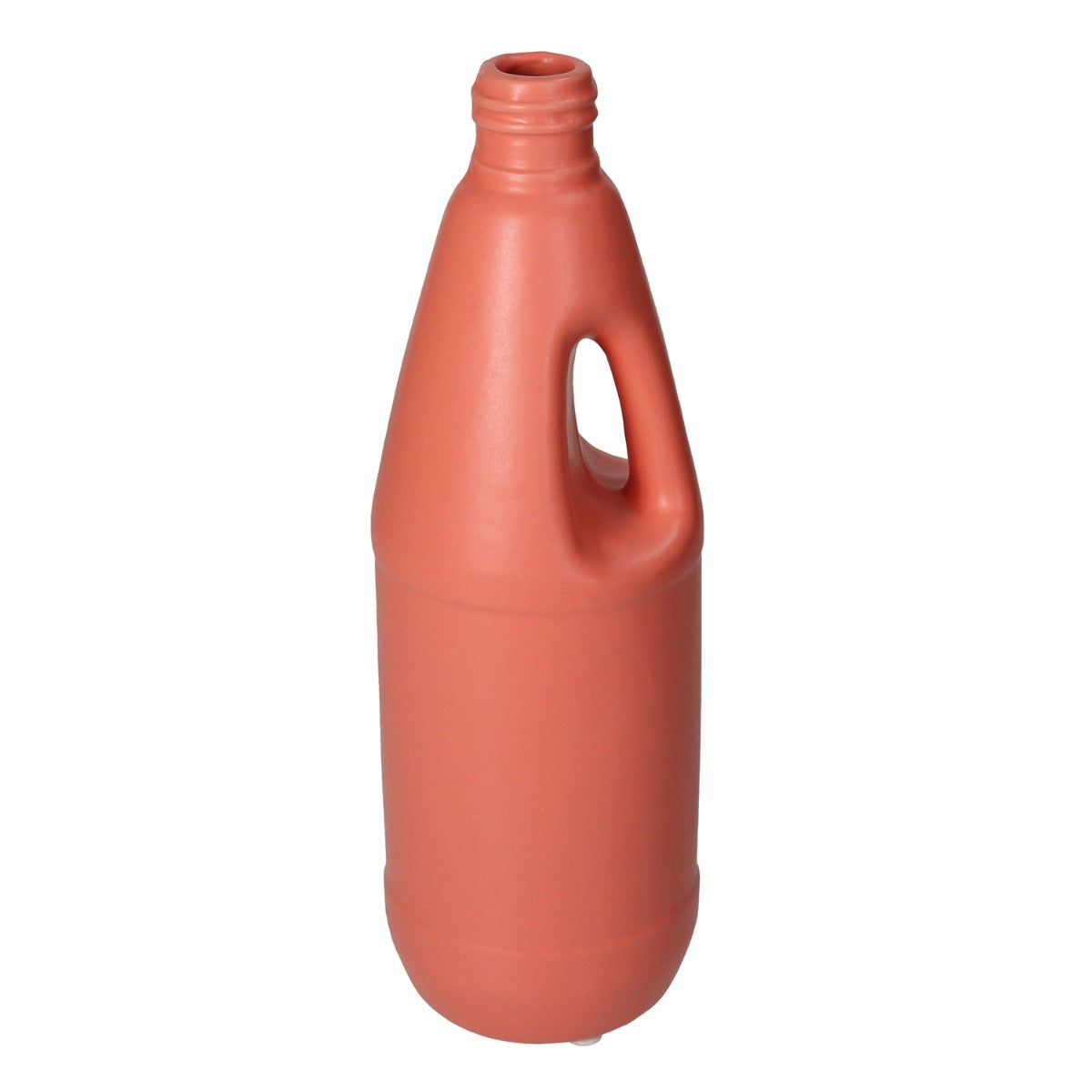 Vaso Bottiglia Detersivo in Ceramica Color Pesca H27 Cm - XET-9462