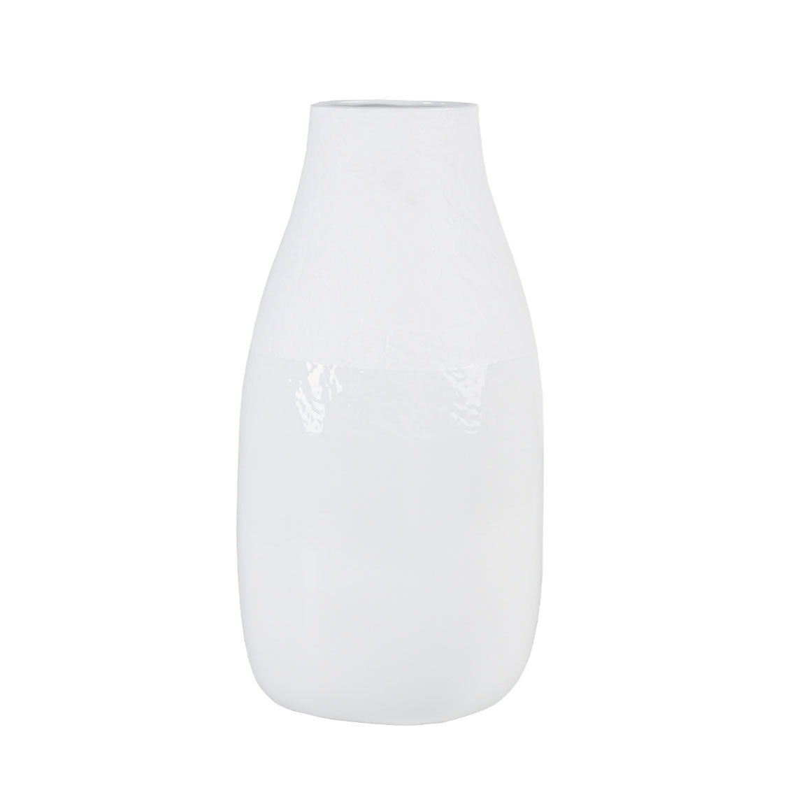 Vaso Alto H36 in ceramica Bianca Design Rader - 0016472