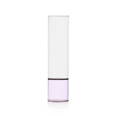 Vaso Bamboo colore Trasparente - Rosa H37 | Vasi in Vetro Ichendorf Milano - 09367197