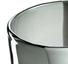 Vaso in Vetro Banda Nera H40 D23 – Stile ed Eleganza per Ogni Ambiente