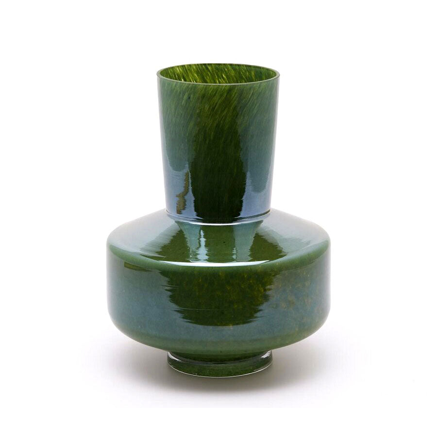 Vaso Biforme Shiny H30 D23 | Vasi in Vetro Design EDG - 107465