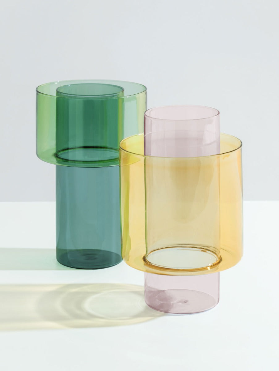 Ichendorf Milano Vaso Boreale Blu e Verde Petrolio - 09313355