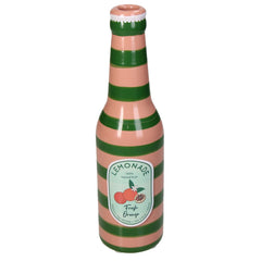 Vaso Bottiglia Aranciata in Ceramica H24 X D6,5 Cm - KAL-4130