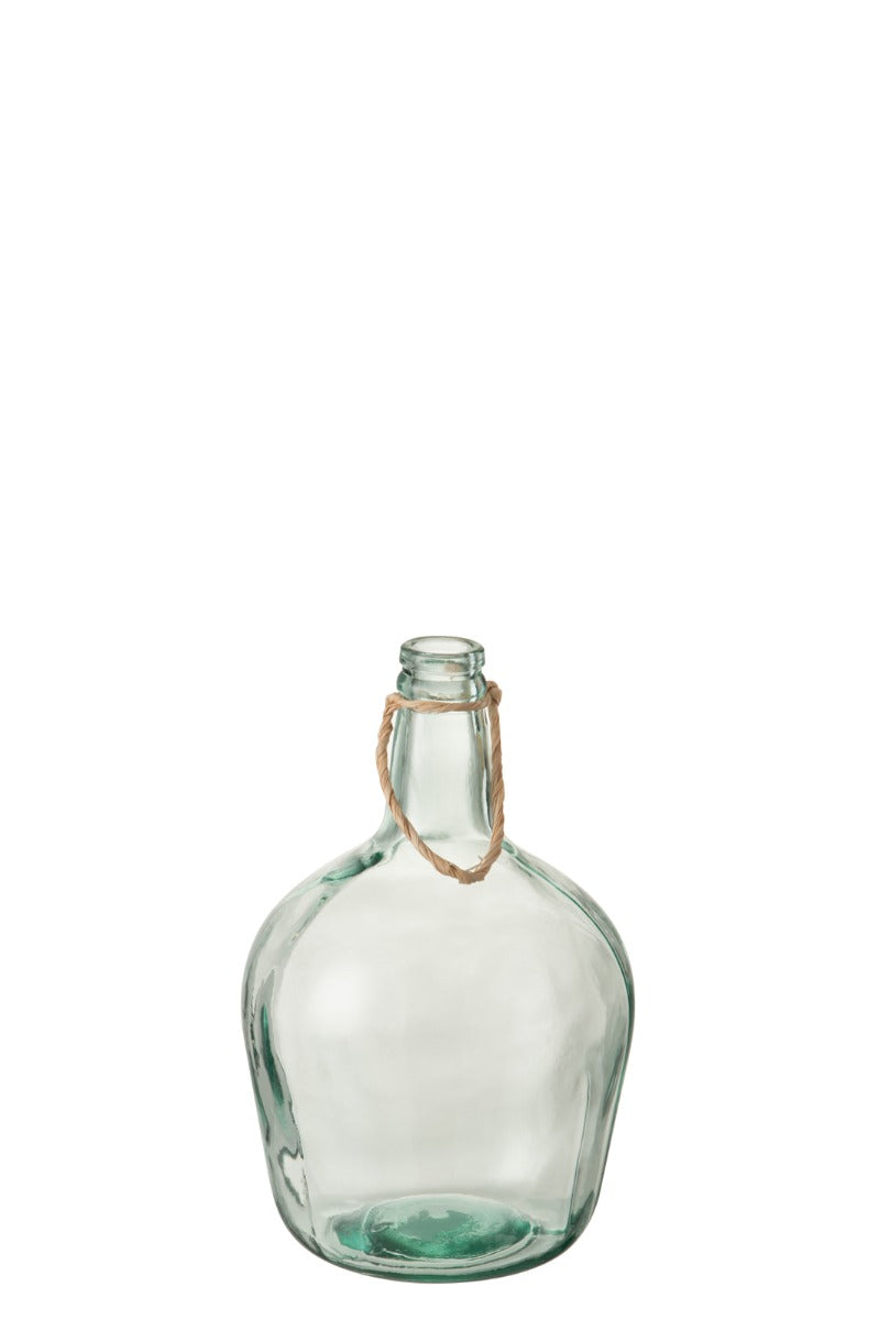 Damigiana vetro H31: vasi vetro trasparenti design J Line - 80218