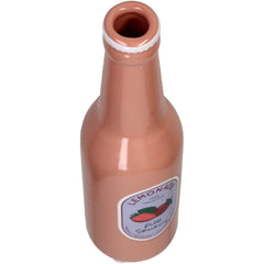Vaso Bottiglia Fragola in Ceramica H24 X D6,5 Cm - KAL-4129