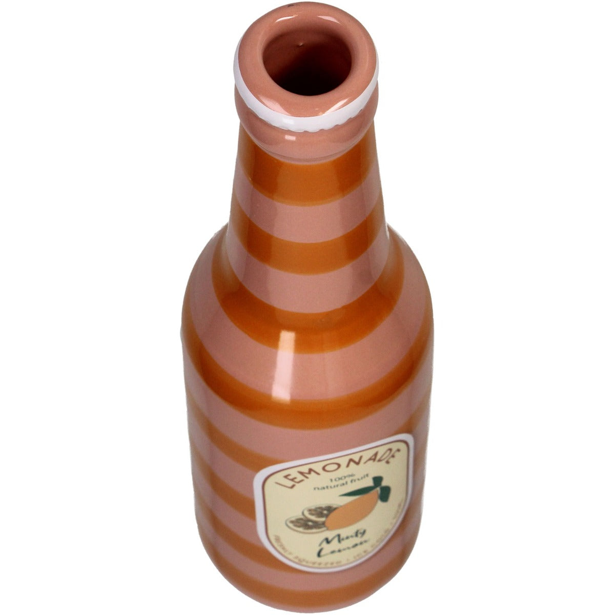 Vaso Bottiglia Limonata in Ceramica H24 X D6,5 Cm - KAL-4128