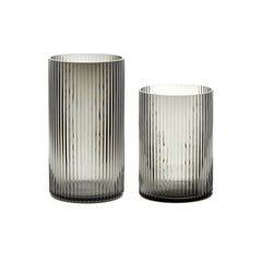 Vaso Bright Grigio | Vasi in Vetro Design EDG - Enzo De Gasperi - CONFIG0420