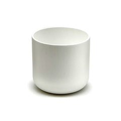 Portavaso Casp&ograve; in ceramica classico H13 Bianco - 014496,10