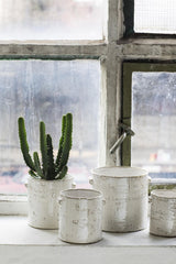Vaso bianco ceramica Pentola: vasi design Serax - CONFIG0092