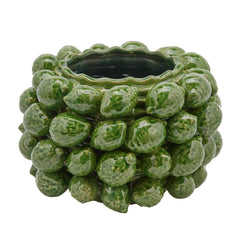 Vaso Verde con Limoni H22 &Oslash;31 CM - EDG Enzo De Gasperi - 016194,71