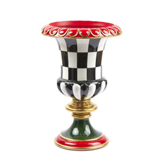 Vaso Coppa Scacchi H41 D27 Poliresina Design EDG - Enzo De Gasperi - 1100429A190