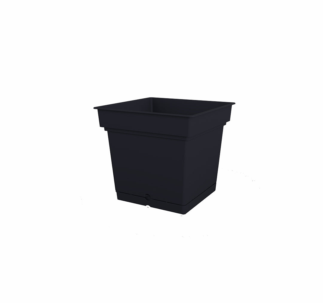 Vaso da esterno Still Antracite in plastica Teraplast - 28111047005