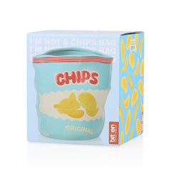 Vaso Decorativo a Forma di Sacchetto di Patatine - Bitten Design