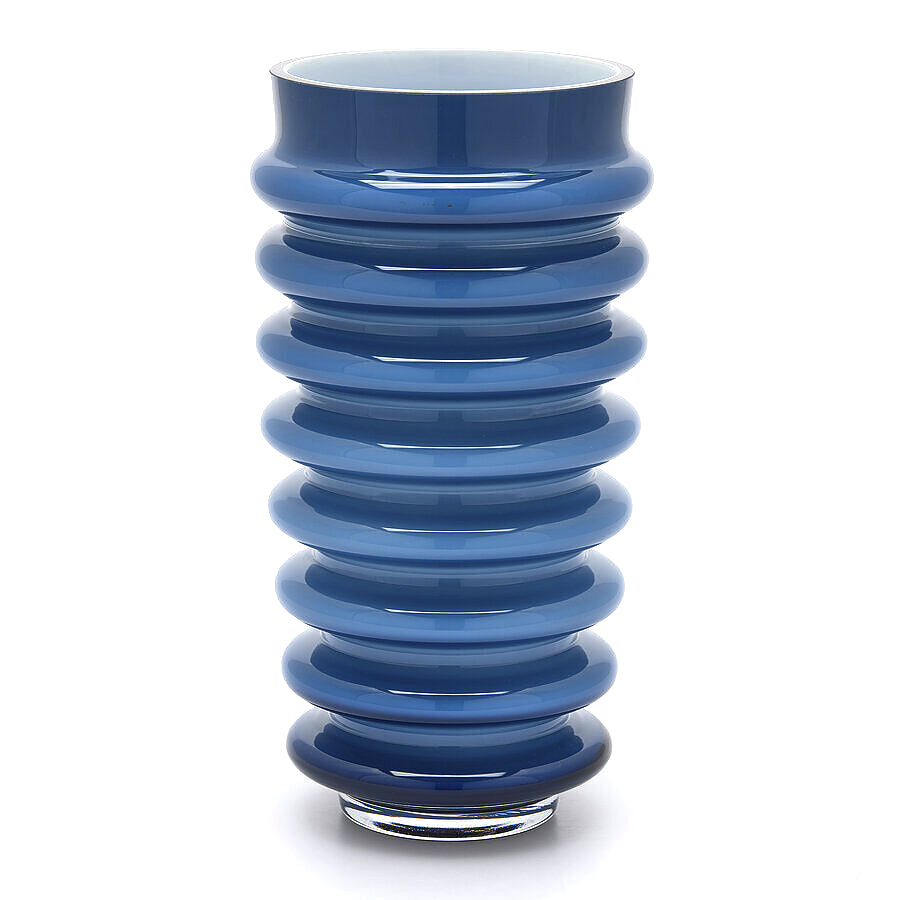 Vaso Dischi Svasato Blu H30 D17,5 EDG Enzo DE Gasperi