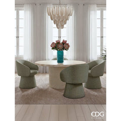 Vaso Dischi Svasato Turchese H30 D17,5 EDG Enzo DE Gasperi