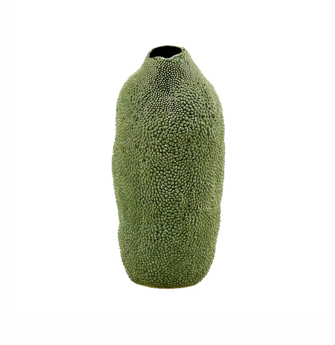 Durian H50: vaso verde ceramica design EDG - 018231