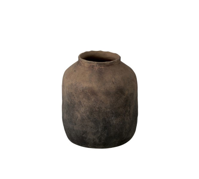 Vaso Etnico Terracotta Marrone H31 - 94102