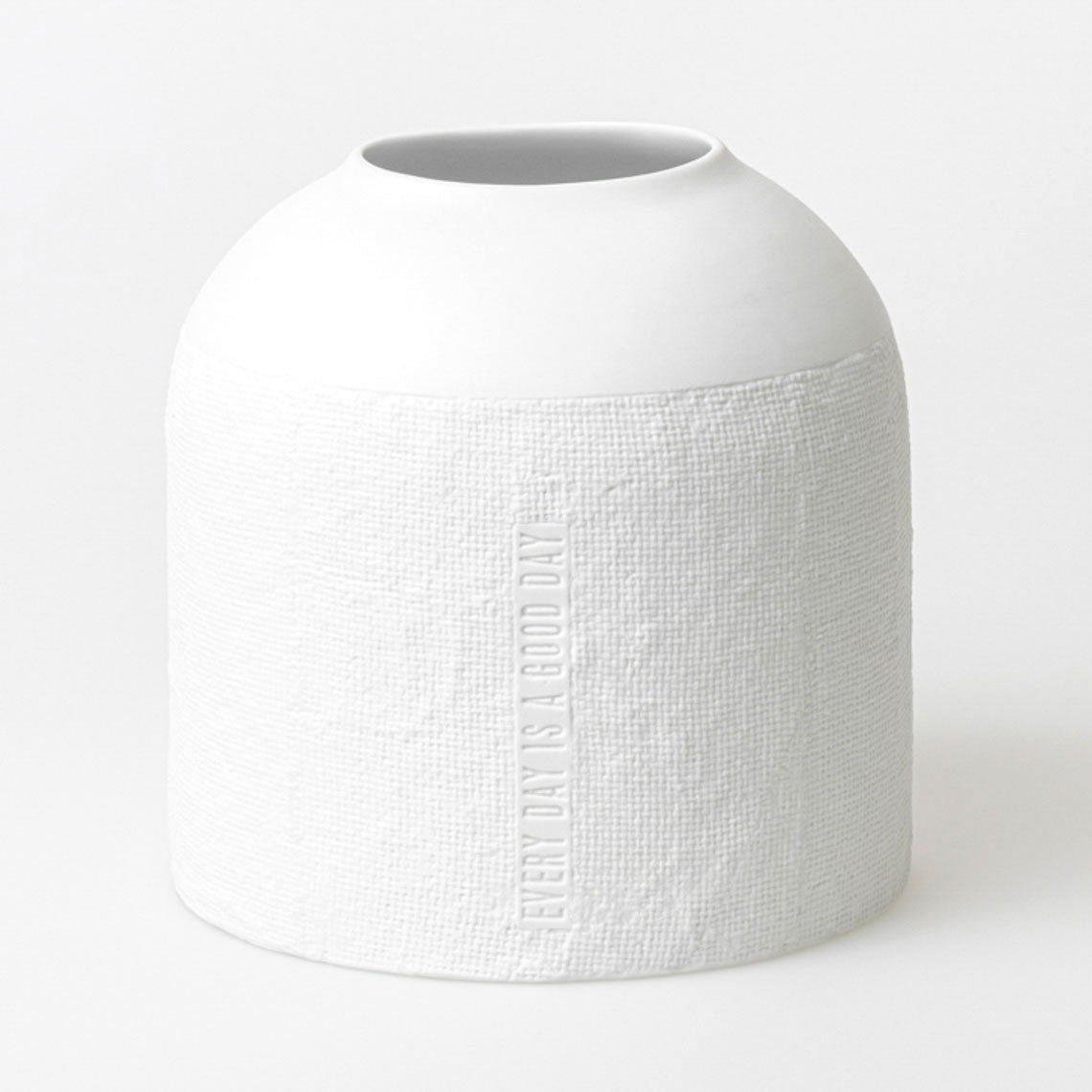 Vaso Everyday | Vasi di Design in Ceramica Bianca - 0017182